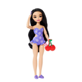 Barbie Dream Besties Beach Renee Doll for Girls Age 4+ , JGH86
