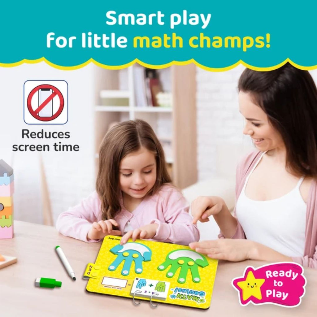 Math Learning Game | Ages 3-6 years | Count, Add, Subtract