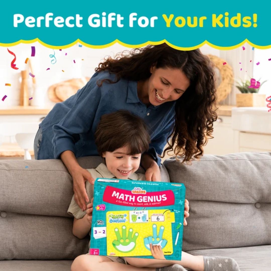 Math Learning Game | Ages 3-6 years | Count, Add, Subtract