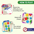 Shape Sorter | 2-6 years | DIY Activity Kit
