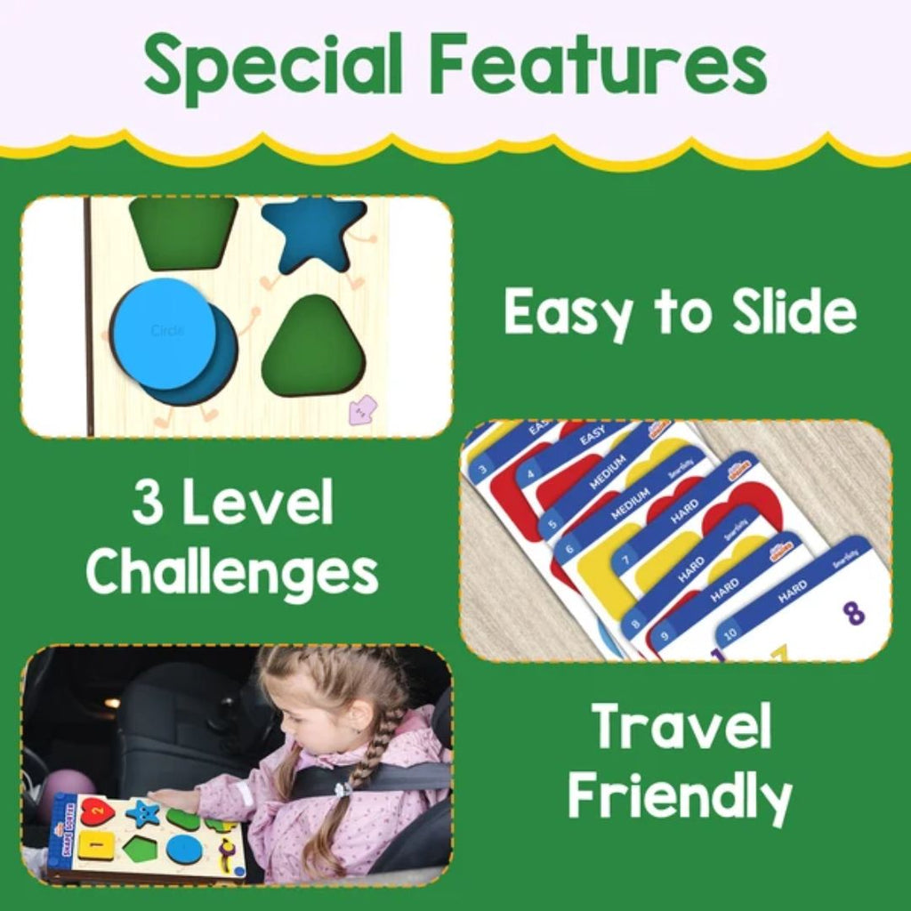 Shape Sorter | 2-6 years | DIY Activity Kit
