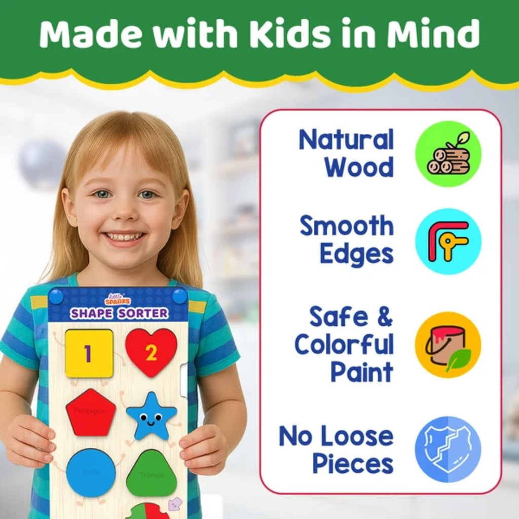 Shape Sorter | 2-6 years | DIY Activity Kit