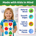 Shape Sorter | 2-6 years | DIY Activity Kit