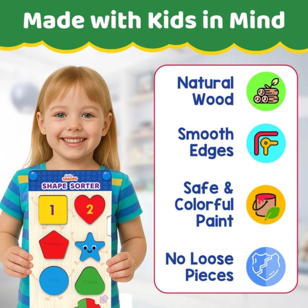 Shape Sorter | 2-6 years | DIY Activity Kit