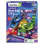 Ultimate Marble City | 8 - 14 years | 3in1 Exciting Game Zones: Spiral, Maze & Hopper