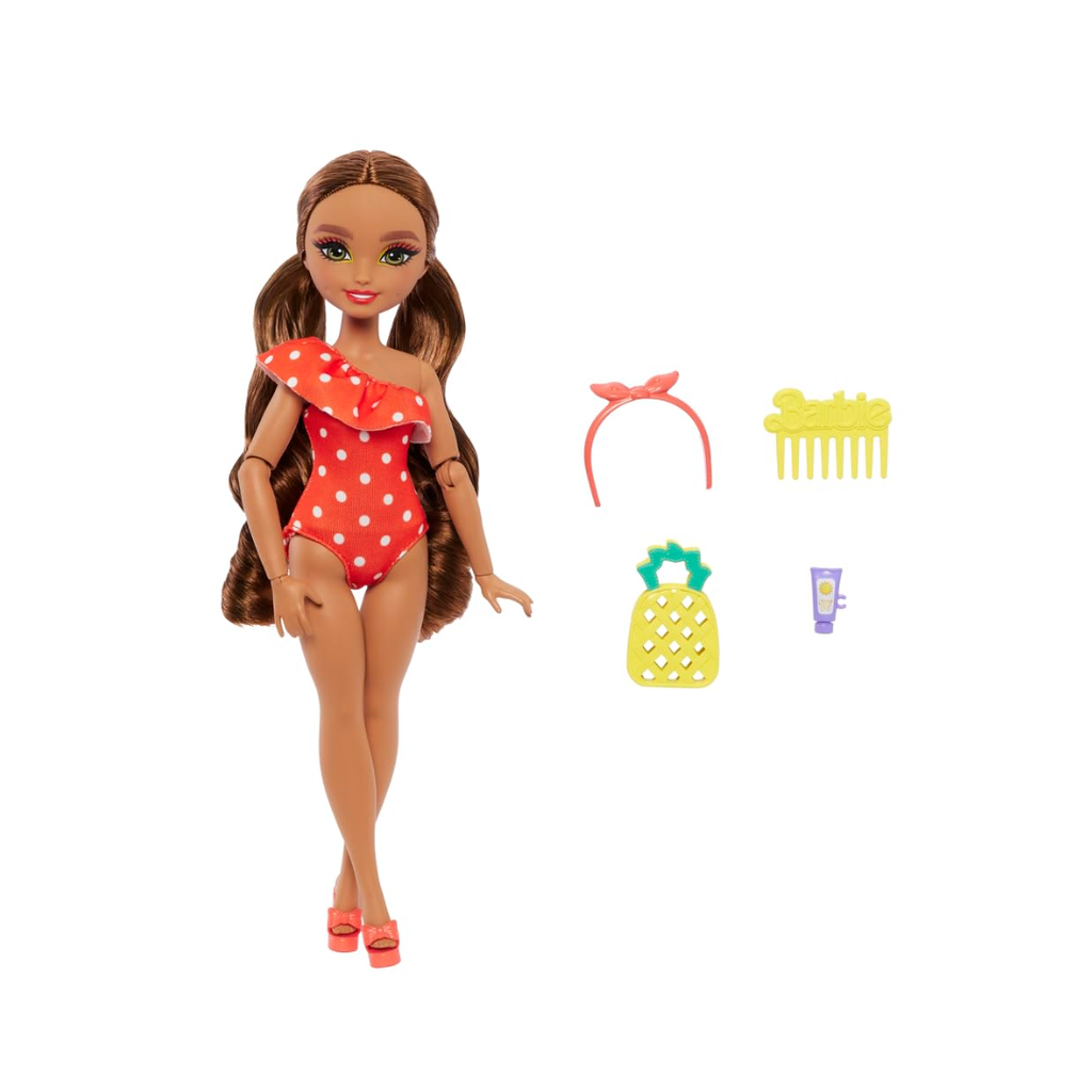 Barbie Dream Besties Beach Teresa Doll for Ages 4 and Up , JGH85