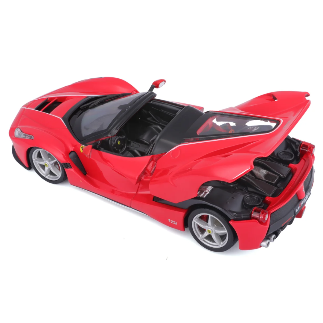 LaFerrari Aperta with Acrylic case 1:24 Bburago licensed diecast Scale Model car collectible
