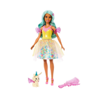 Barbie A Touch of Magic™ Doll & Accessories, Teresa™ with Fantasy Outfit, Pet, Leash & Styling Accessories , JCW51