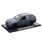 2023 BMW M3 Touring Matte Grey 1:24 Bburago licensed diecast scale model car collectible