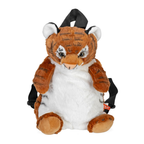 WILD REPUBLIC Tiger Backpack Plush,for 3 months to 99 months,multicolor