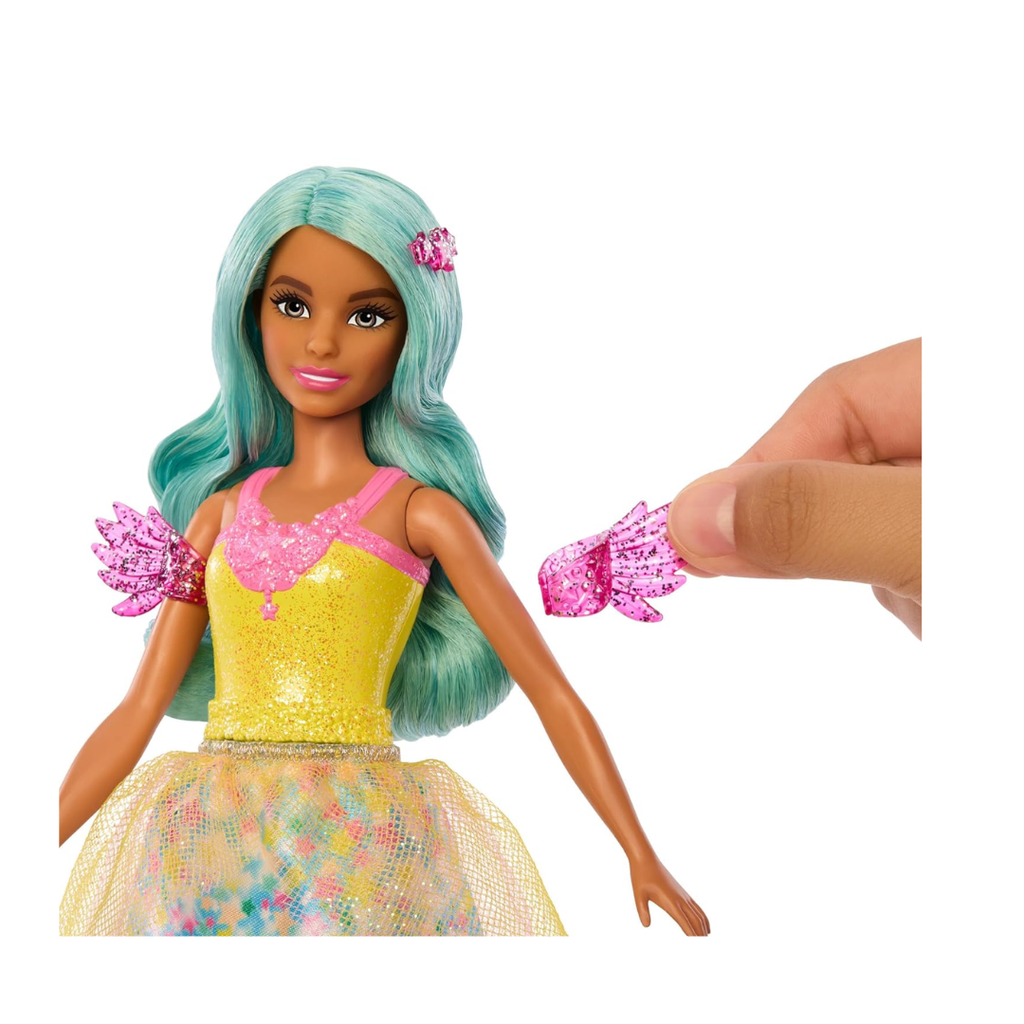 Barbie A Touch of Magic™ Doll & Accessories, Teresa™ with Fantasy Outfit, Pet, Leash & Styling Accessories , JCW51
