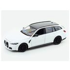 2023 BMW M3 Touring White 1:24 Bburago licensed diecast scale model car collectible