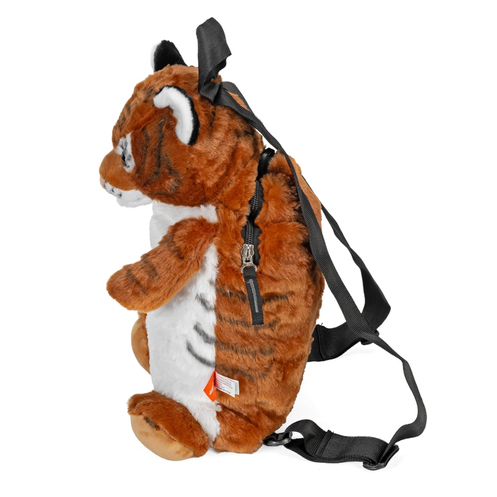 WILD REPUBLIC Tiger Backpack Plush,for 3 months to 99 months,multicolor