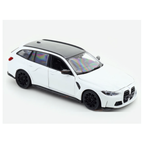 2023 BMW M3 Touring White 1:24 Bburago licensed diecast scale model car collectible