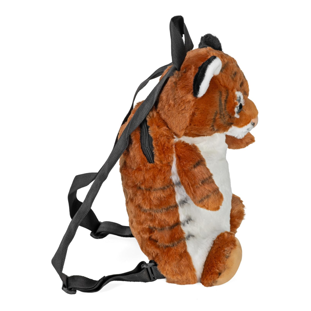 WILD REPUBLIC Tiger Backpack Plush,for 3 months to 99 months,multicolor
