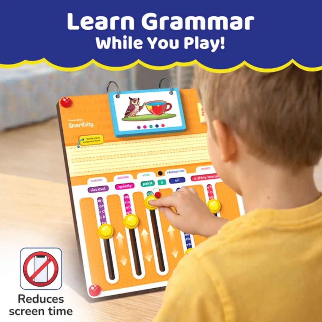 100+ Sentences Building Game | Ages 6-8 years | Travel Friendly
