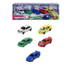Majorette JDM Legends Anime 5 Pieces Giftpack | 5 Metal Cars, 7.5 cm | Freewheel & Opening Parts | Honda Civic, Nissan Cefiro, Skyline GT-R, Toyota Supra, Lancer Evo | Anime-Style | for Children 3+