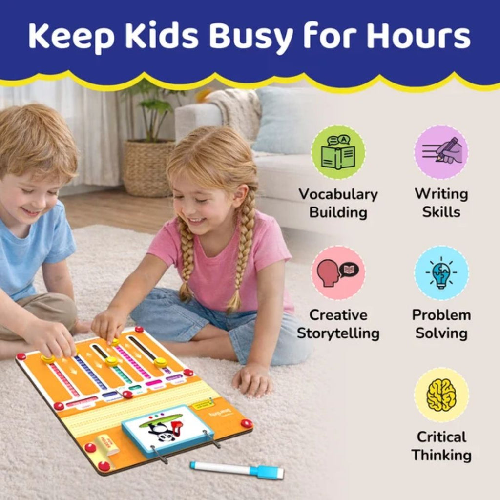 100+ Sentences Building Game | Ages 6-8 years | Travel Friendly