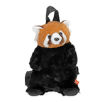 WILD REPUBLIC Backpack, Red Panda, Mini Backpack, Animal Bag, 14 Inches, Gift for Kids, Plush Zoo Animal