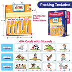 100+ Sentences Building Game | Ages 6-8 years | Travel Friendly
