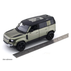 2022 Land Rover Defender 110 green 1:24 Bburago licensed diecast Scale Model car