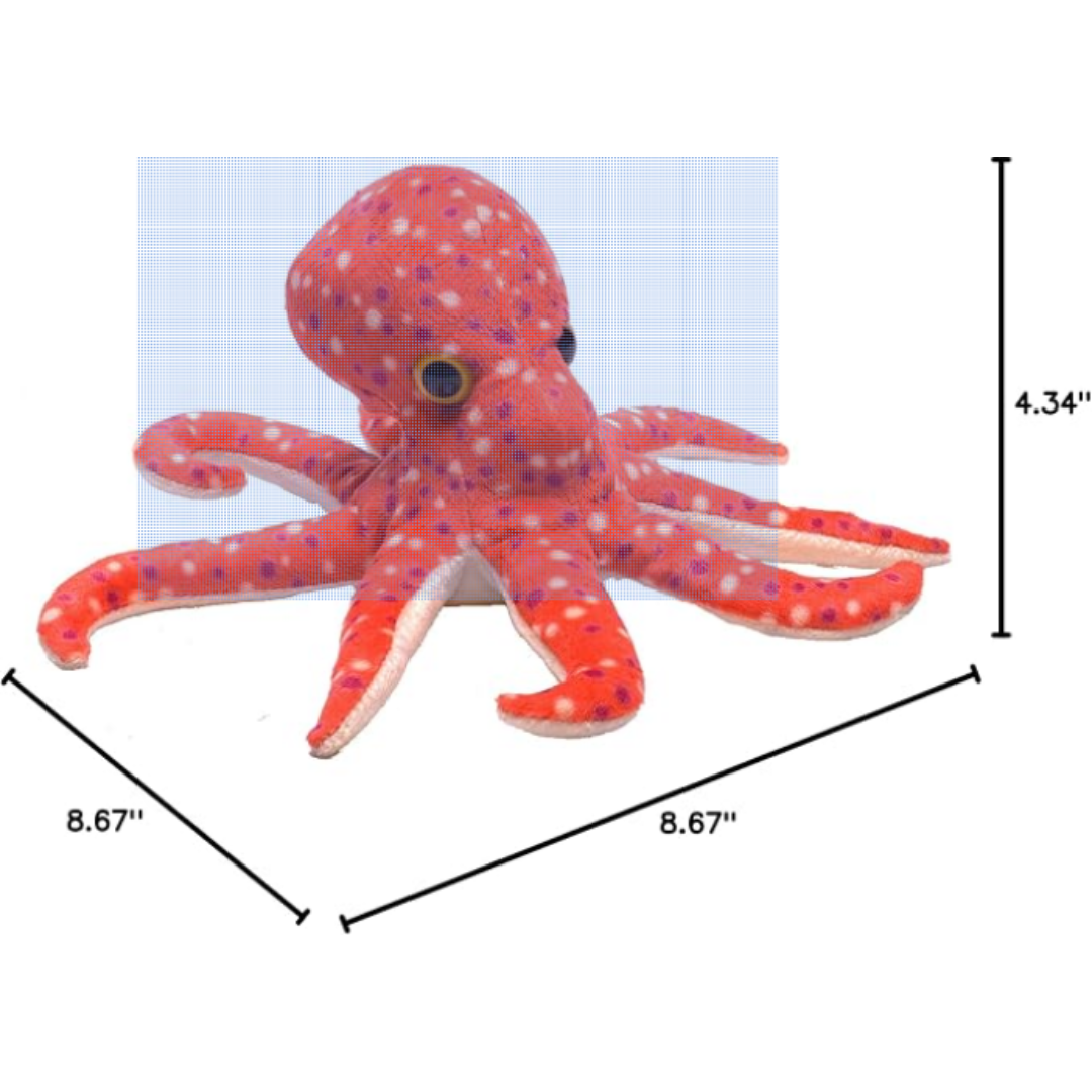 WILD Republic Hug'Ems-Mini Octopus