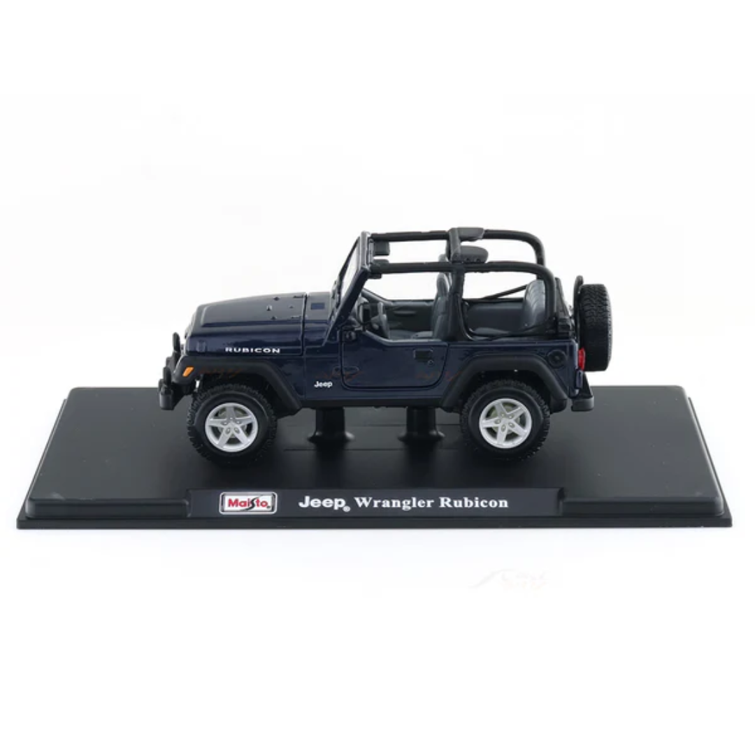 Jeep Wrangler Rubicon 1:27 Maisto Licensed Diecast Scale Model Car Collectible | Off-Road SUV | Buy in India
