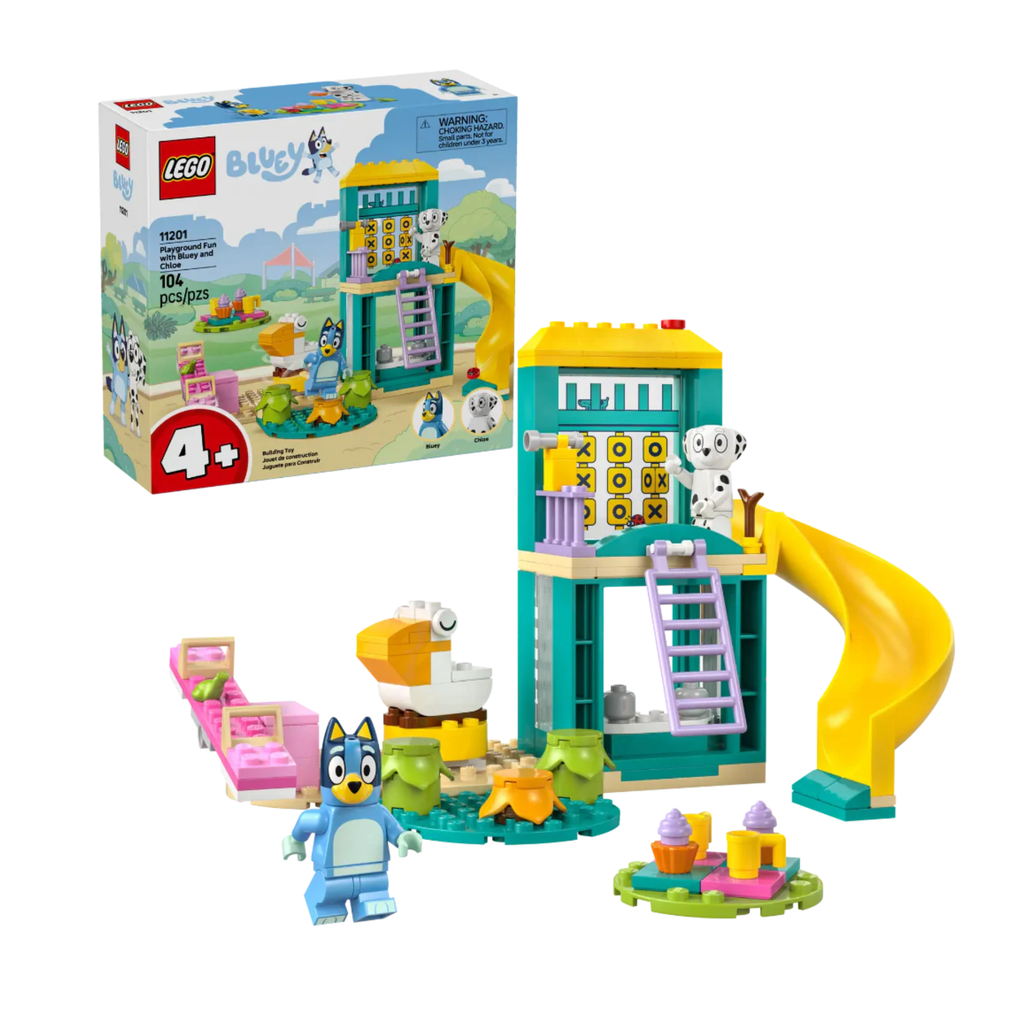 Lego 11201 Bluey Playground Fun With Bluey And Chloe ( 104 Pieces)