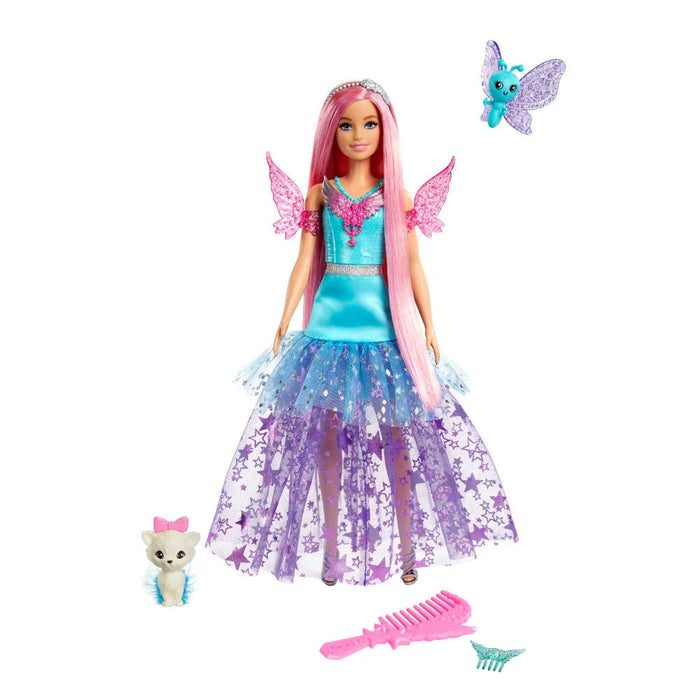 Barbie Doll With Two Fairytale Pets