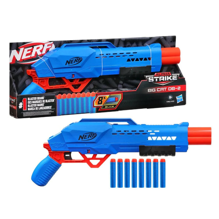 Nerf Alpha Strike Big Cat DB-2 Blaster-Action & Toy Figures (Gun)