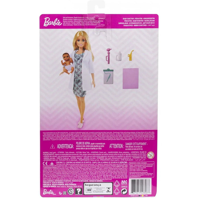 Barbie Baby Doctor Playset - Blonde Doll