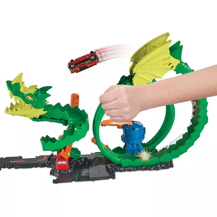 Hot Wheels City Dragon Drive Firefight Playset