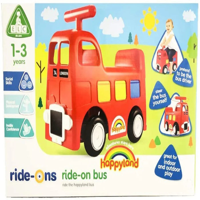 Early Learning Centre Happyland Ride On Bus