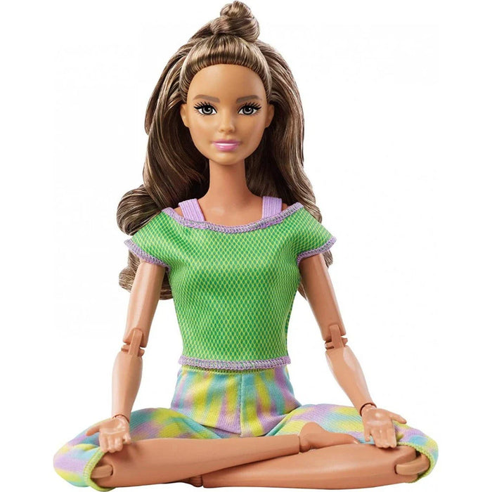 Barbie Made to Move Doll ( Green)