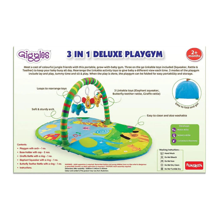 Funskool 3 in 1 Deluxe Play Gym