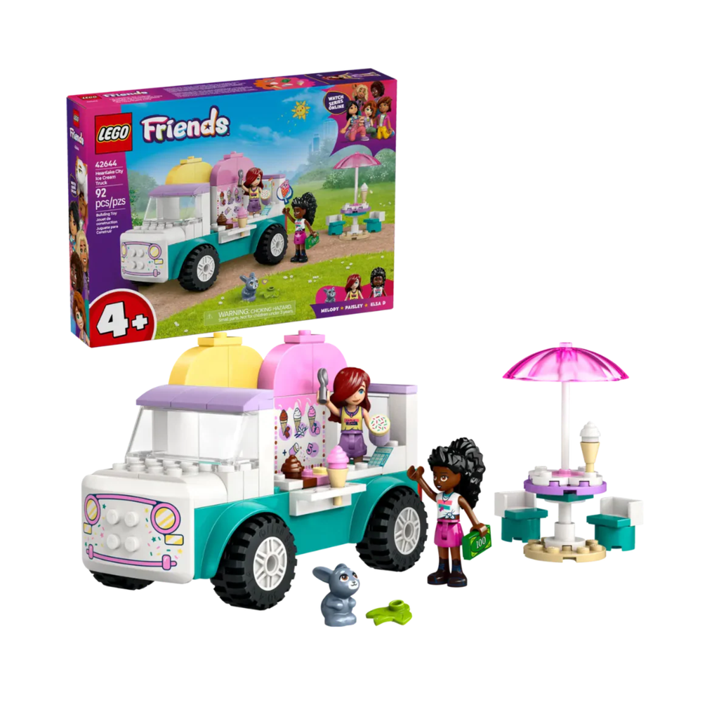 Lego 42644 Friends Heartlake City Ice Cream Truck (92 Pieces)