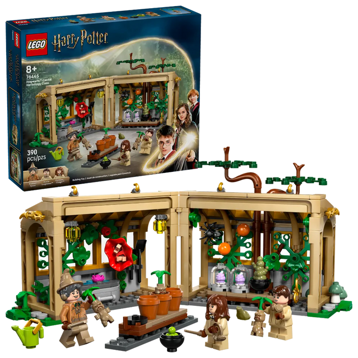 Lego 76445 Harry Potter Hogwarts Castle: Herbology Class (390 Pieces)
