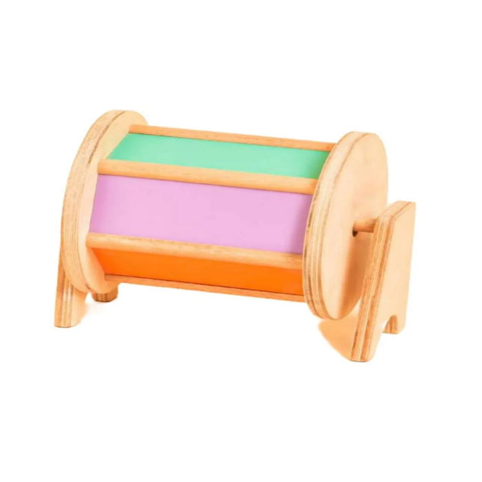 Curious Cub Rotating Drum - Multi Color