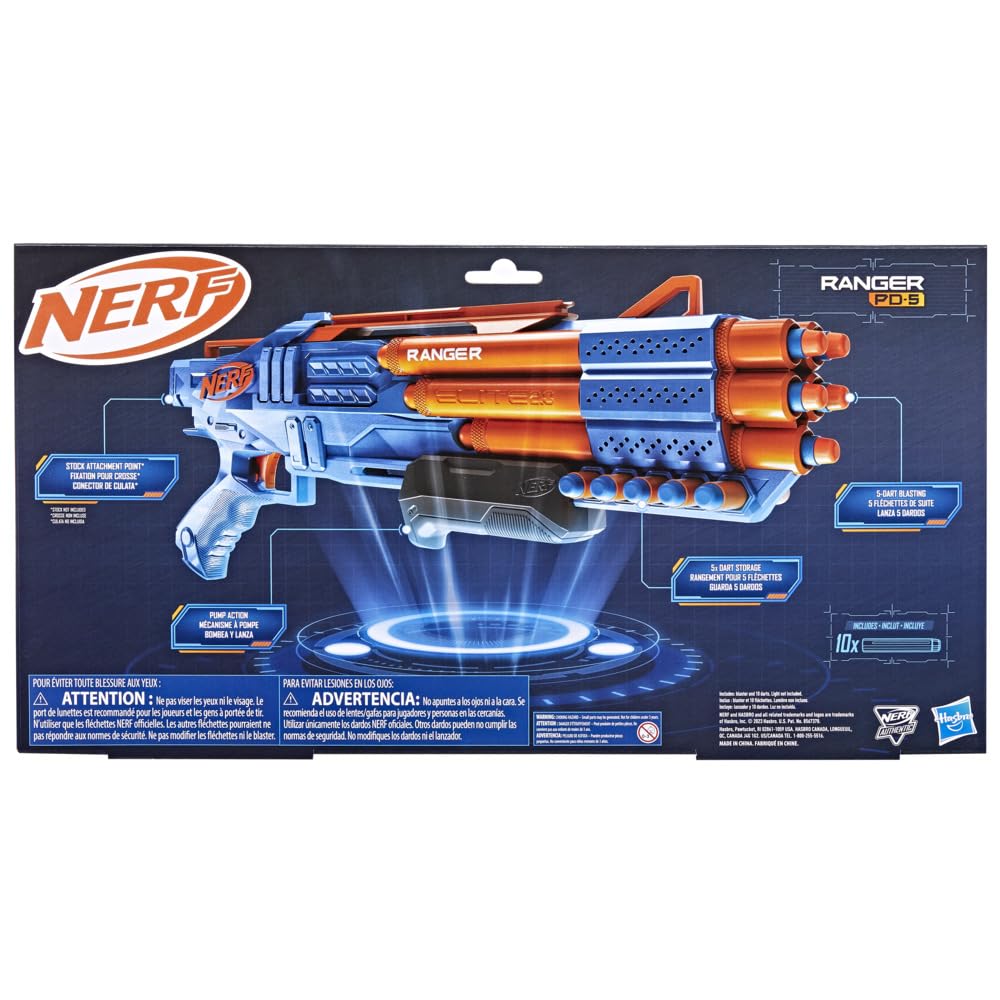 Nerf Elite 2.0 Ranger PD-5 Blaster (Gun)