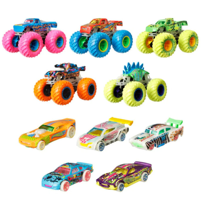 Hot Wheels Monster Trucks Glow In the Dark