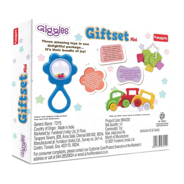 Funskool Giggles Plastic Gift Set Mini - Multicolor