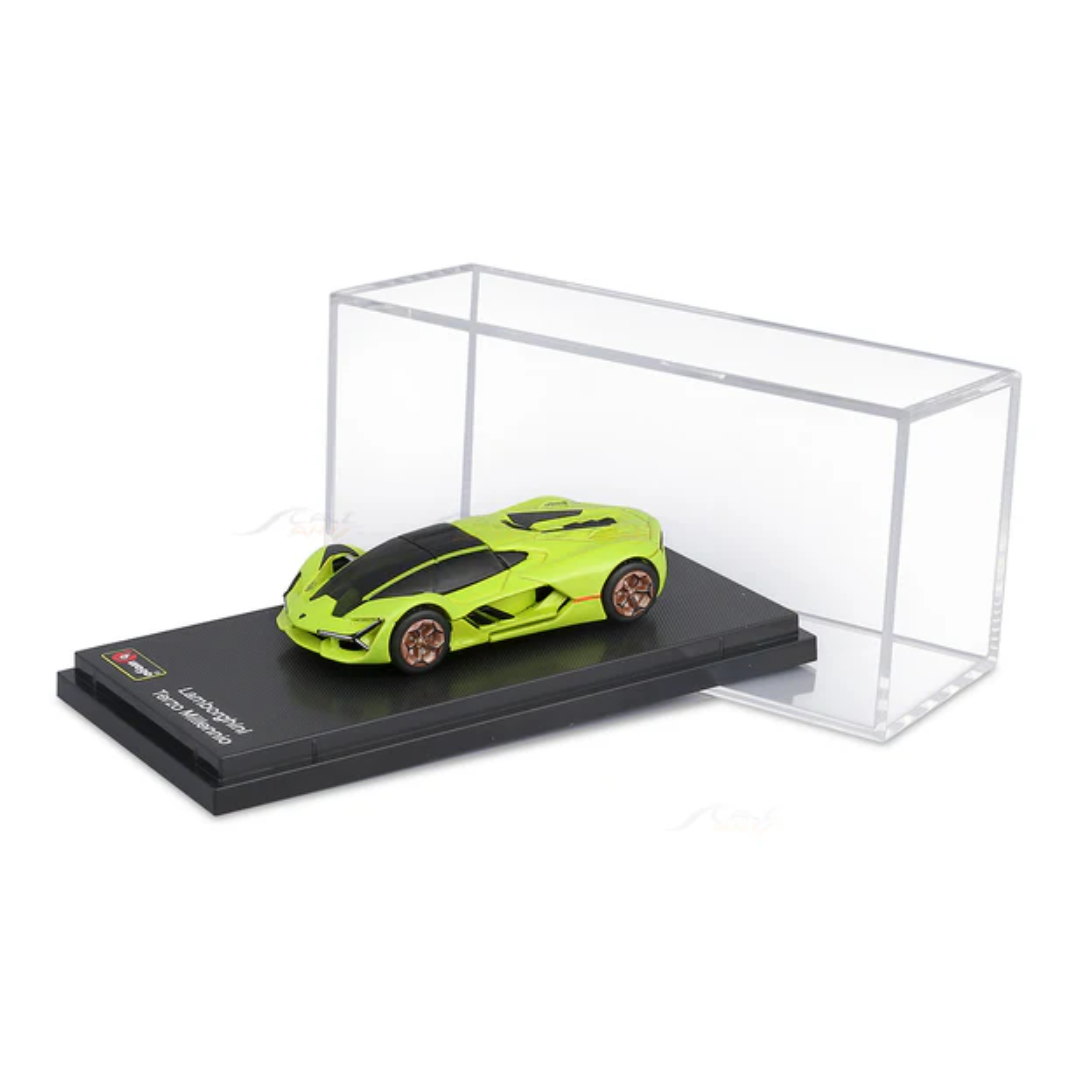 Lamborghini Terzo Millennio green 1:64 Bburago Licensed Diecast Scale Model Car Collectible