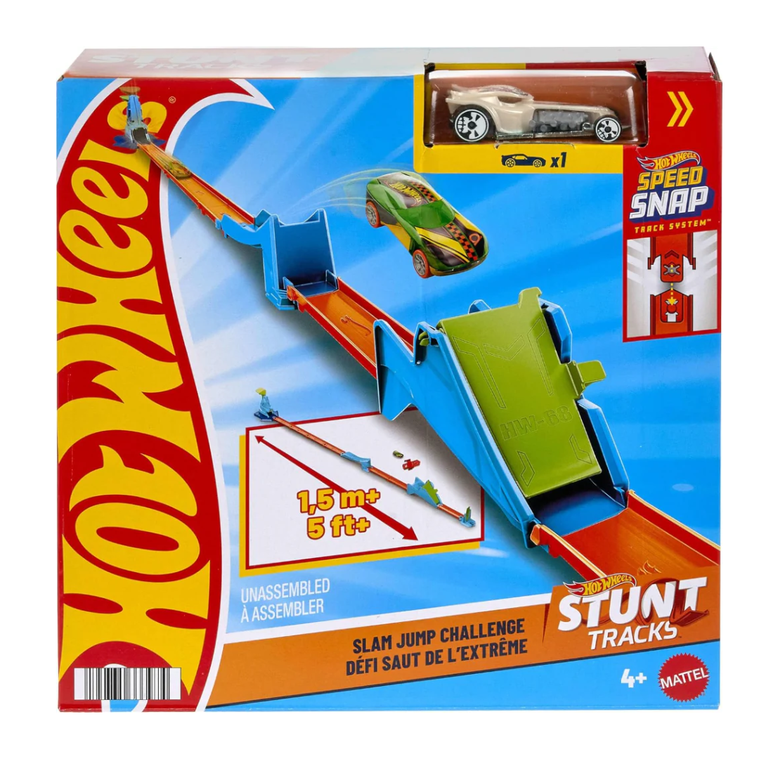 Hot Wheels Stunt Tracks Slam Jump Challenge