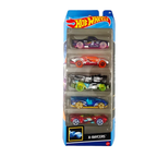 Hot Wheels Car 2024 X-Raycers Pack of 5 + Ferrari 12Cilindri (Graftnator, Cosmic Coupe, Loco Motorin, Electrack, Nerve Hammer) Multi - Color