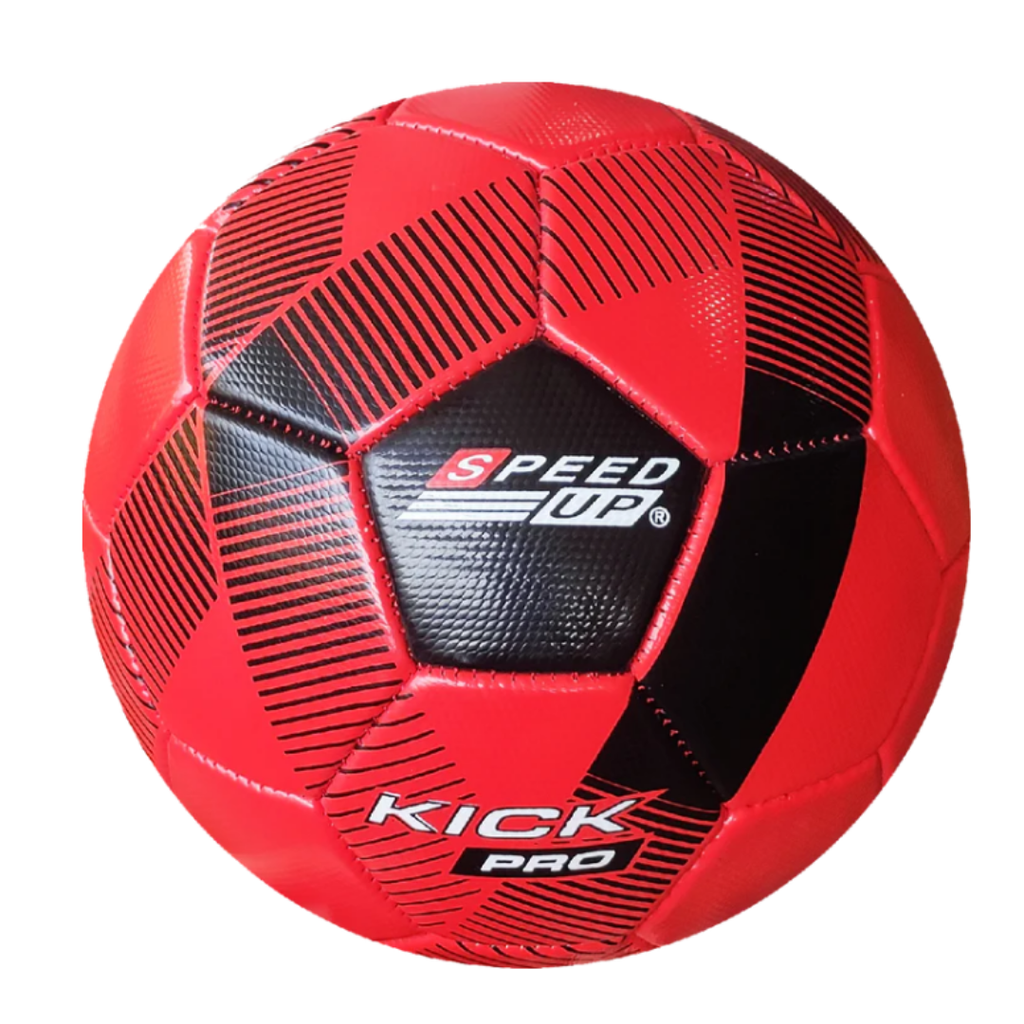 SPEED-UP Kick Pro Football Size 5 for Men & Women (Red, Size 5)