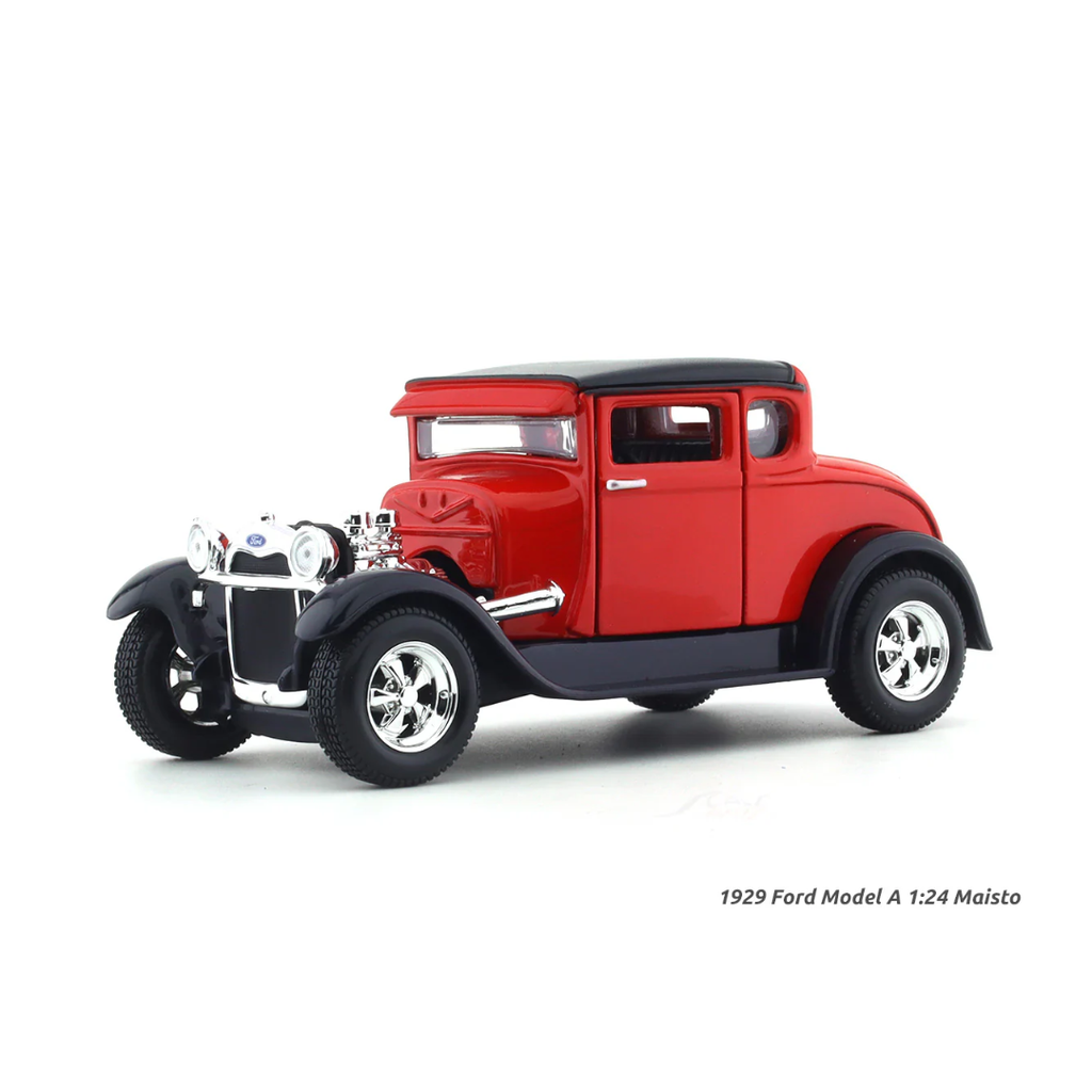 1929 Ford Model A Red 1:24 Maisto licensed diecast alloy scale