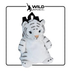 Wild Republic White Tiger Backpack Plush