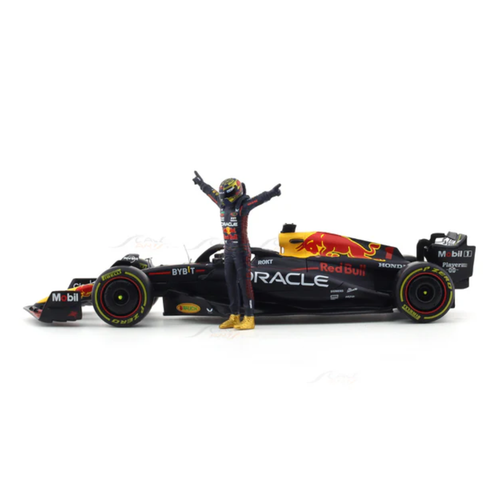 2023 Oracle RB19 #1 Max Verstappen 1:24 Bburago licensed diecast Scale Model car collectible