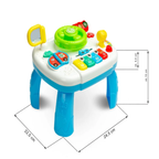Open Ended 2-in-1 Baby Activity Table – Musical Learning Toy with Lights & Sounds