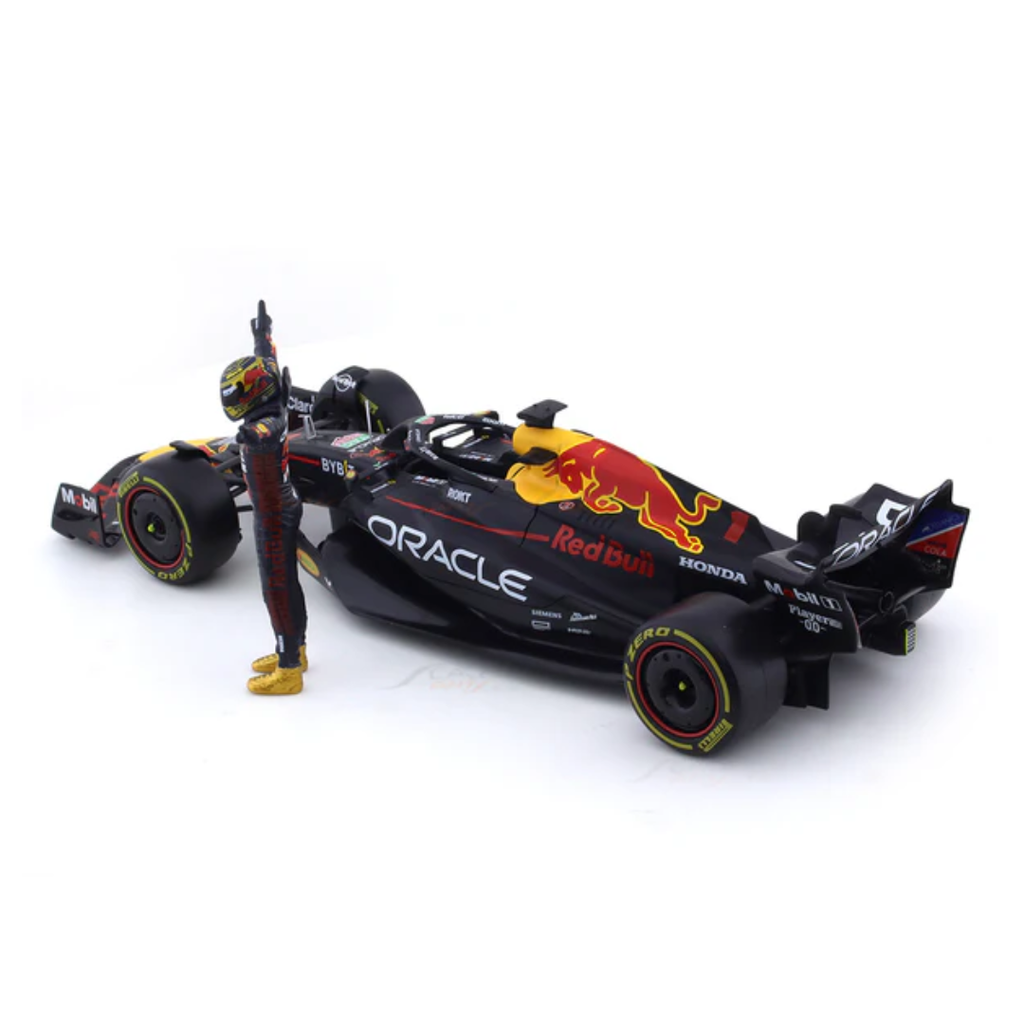 2023 Oracle RB19 #1 Max Verstappen 1:24 Bburago licensed diecast Scale Model car collectible